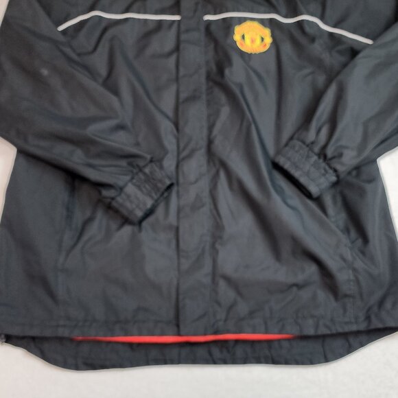 Manchester United FC Soccer Football Windbreaker Jacket Mens XL - Picture 6 of 9